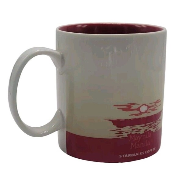 Starbucks MANILA 2014 Global Icon City Collector Series 16 oz Ceramic Cup - Picture 4 of 8